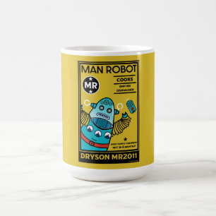 Robot Gifts For Anniversary   Cushion Coffee Mug
