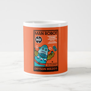 Robot Gifts For Anniversary Or Wedding Sweatshirt Large Coffee Mug