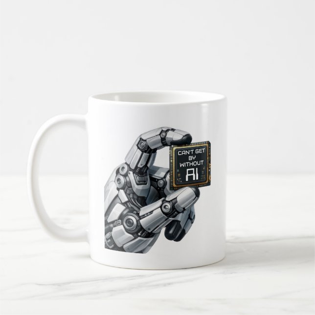 Robot Hand Coffee Mug (Left)