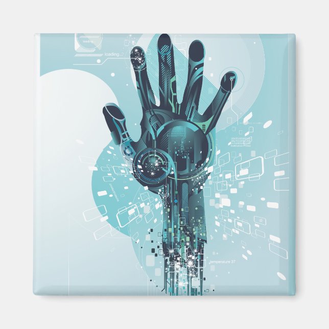 Robot Hand Magnet (Front)