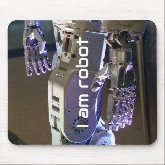 Robot hands mouse mat