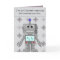 Robot Happy Birthday Awesome Birthday Card