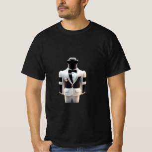 Robot in tuxedo T-Shirt