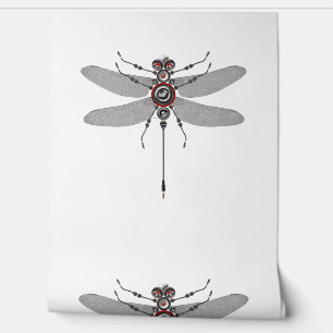 Robot Insect Dragonfly Hifi Speaker System Electro Wallpaper