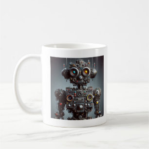 Robot-Inspired Boys' s Coffee Mug