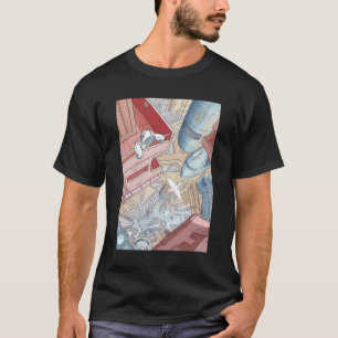 Robot lost in a Moebius world T-Shirt