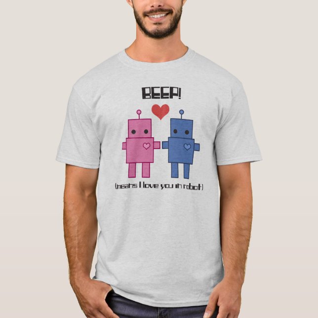 Robot Love Tee (Front)