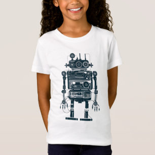 Robot Made of Retro Analogue Equipment  T-Shirt