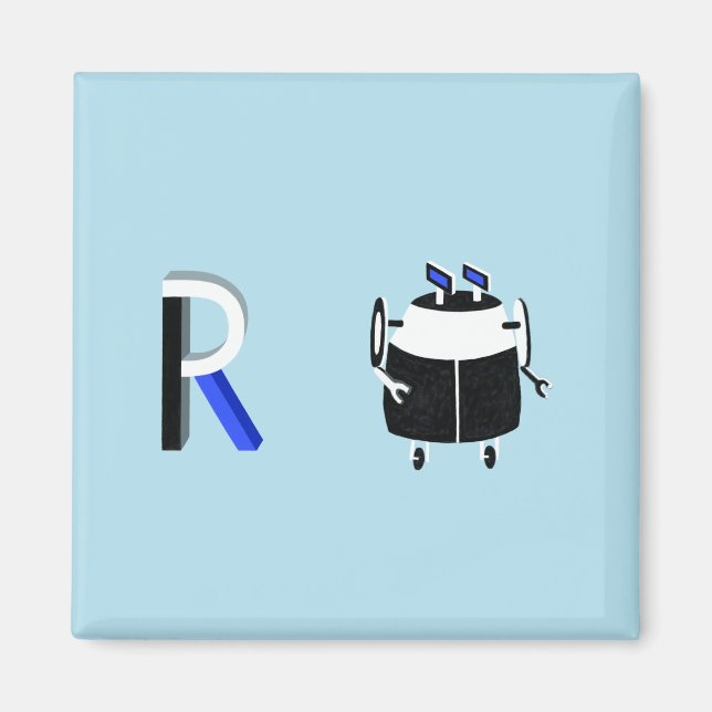 Robot Magnet (Front)