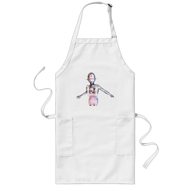 robot maid long apron (Front)