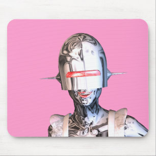 robot maid mouse mat