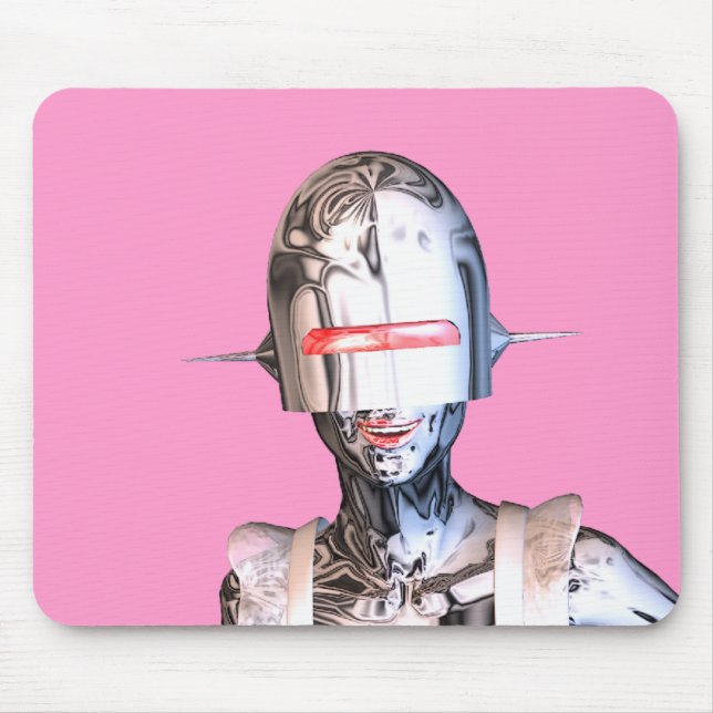 robot maid mouse mat (Front)