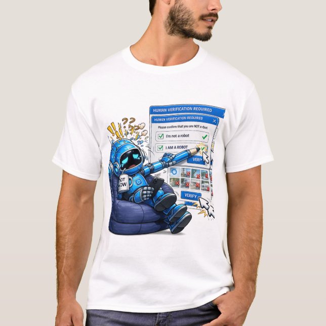 ROBOT MEMES T-Shirt (Front)