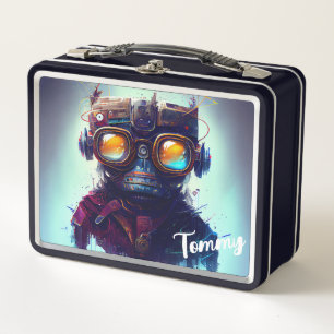 Robot Metal Lunch Box