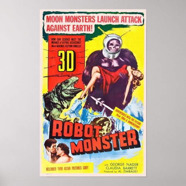 Robot Monster Poster (Front)