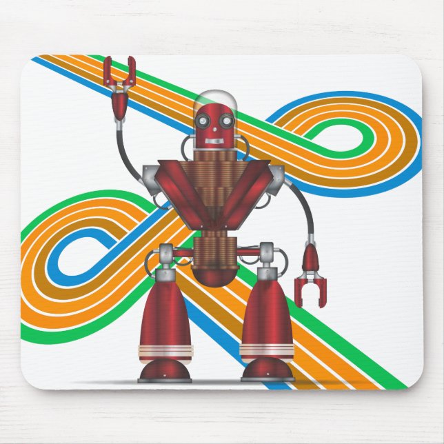 Robot Mouse Mat (Front)