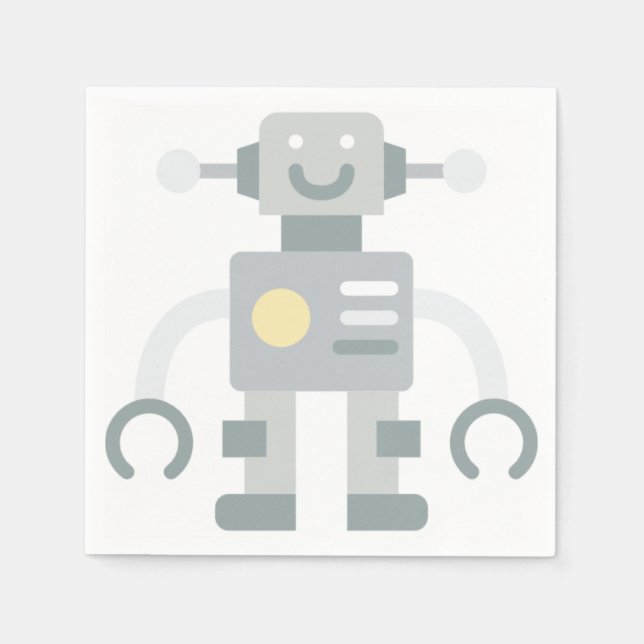 robot napkin (Front)