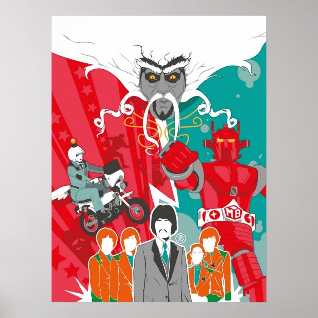 Robot of the stars poster (Front)