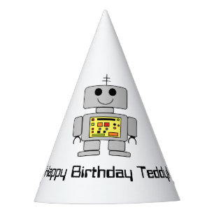 "Robot" Party Hat