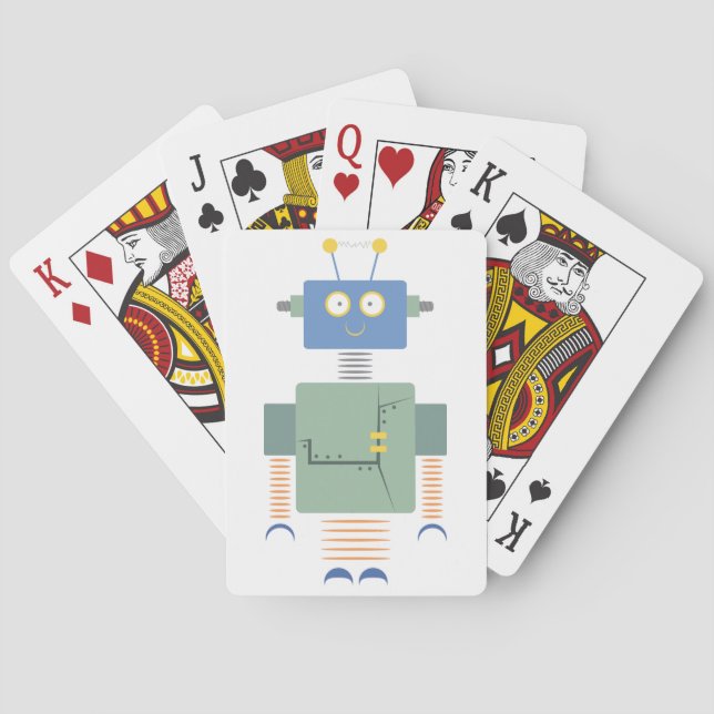 Robot Playing Cards (Back)