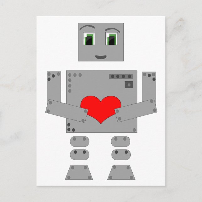Robot Postcard (Front)