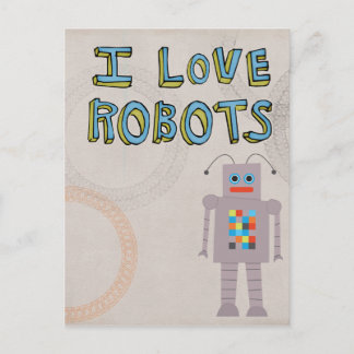 Robot Postcard