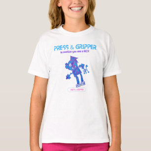 Robot Press & Gripper T-shirt