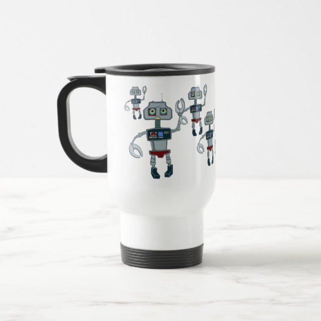 Robot Riot Mug (Left)