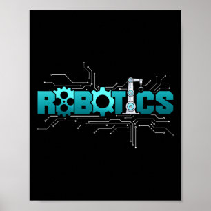 Robot Robotics Engineer Robotics Poster