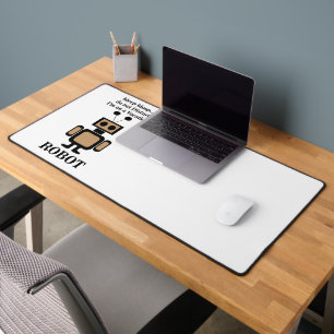 Robot Robotics Technology Funny Desk Mat