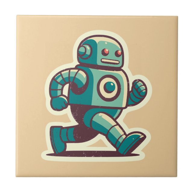 Robot Runner Tile (Front)