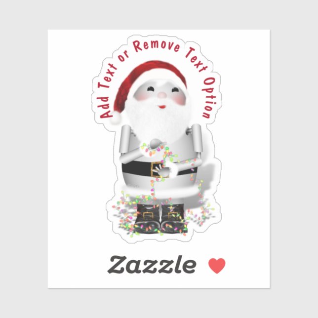 Robot Santa Claus Christmas (Sheet)