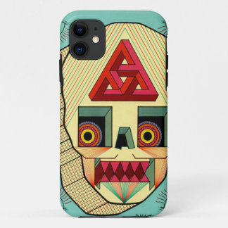 robot skull iPhone 11 case