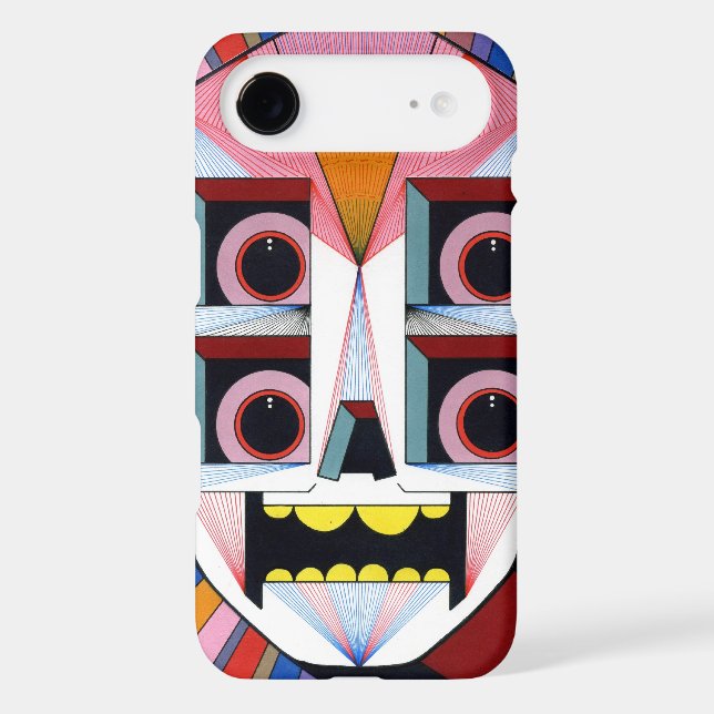 robot skull Case-Mate iPhone case (Back)