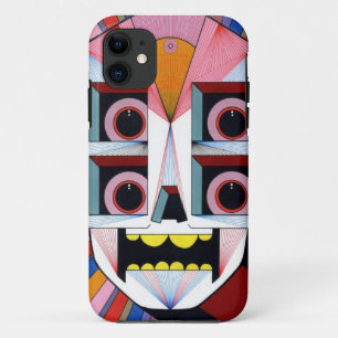 robot skull iPhone 11 case