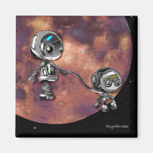 Robot Space Walk Magnet