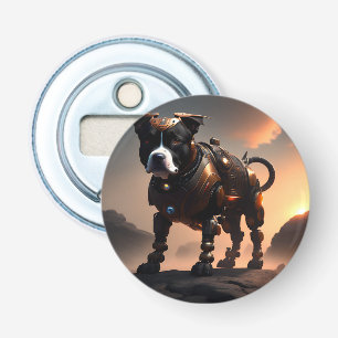 Robot Staffordshire Bull Terrier, Bottle Opener