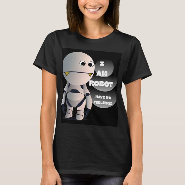 Robot T shirt (Front)