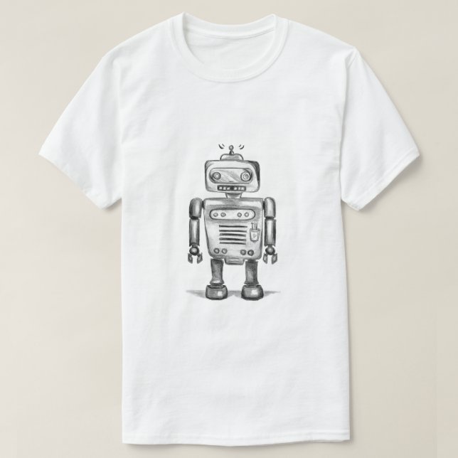 Robot T-Shirt (Design Front)