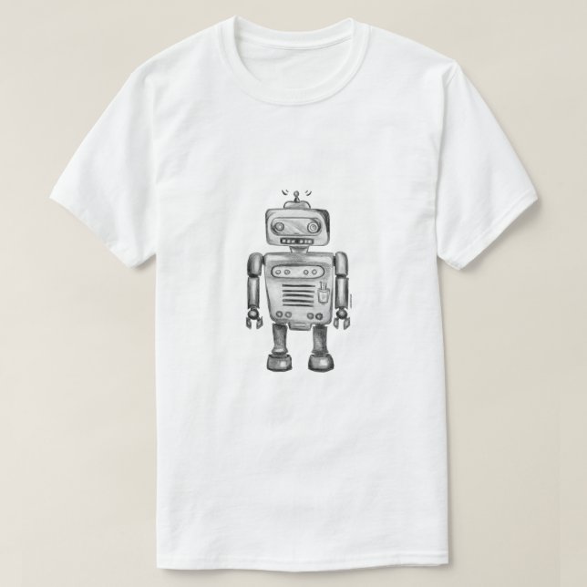 Robot T-Shirt  (Design Front)