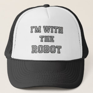 Robot Text Hat