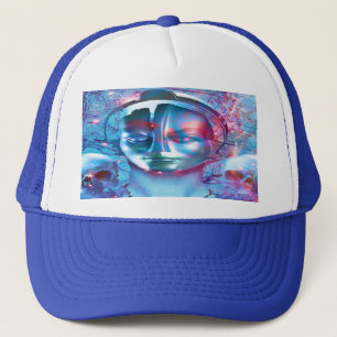 Robot Transcendence Trucker Hat