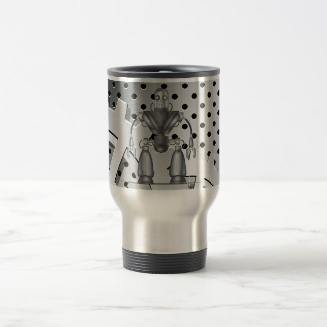 Robot Travel Mug (Center)