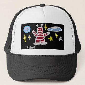 Robot Trucker Hat