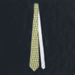 Robot Tue - Green and Mustard Tie<br><div class="desc">original robot design by Jessee Maloney...  www.artschooldropout.net</div>