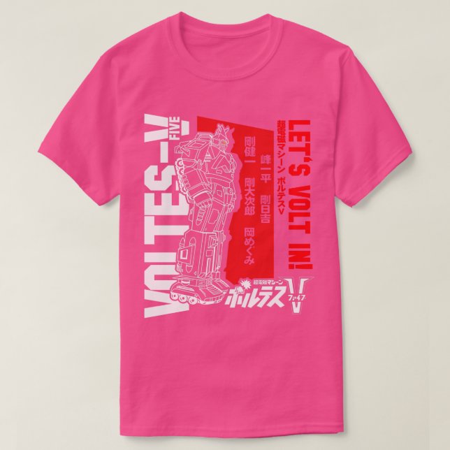 ROBOT VOLTES V T-Shirt (Design Front)
