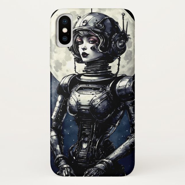 Robot Woman IV Case-Mate iPhone Case (Back)