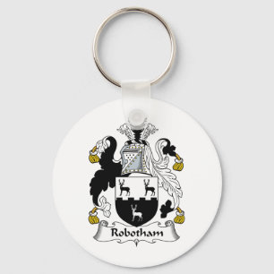 Robotham Family Crest Key Ring