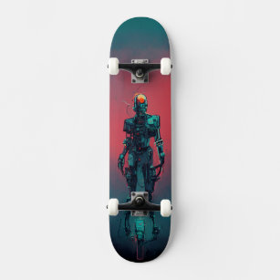 Robotic Designs - Custom Skateboard Art