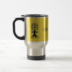 robotic  i do robot moves travel mug